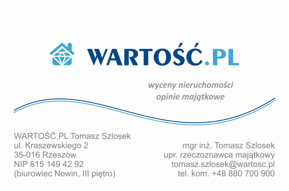 Wizytówka Tomasza Szloska